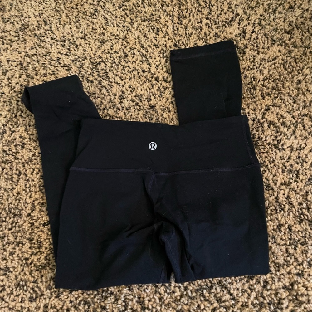 lululemon wunder under crop 23”